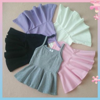 Childrens clothing womens summer clothing girls skirt babys childrens dress summer Princess suspender skirt big swing skirt