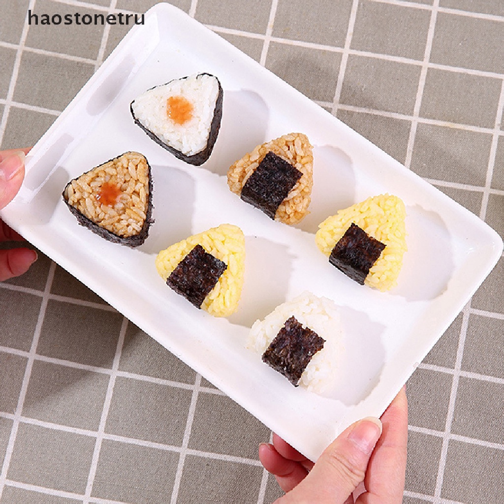 OST 1Set Mini Small Triangular Rice Ball Mold DIY Baby Rice Mold Sushi Bento Mold N