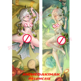 Genshin Impact Nahida Dakimakura ปลอกหมอนอิงโซฟา แบบนิ่ม ลายอนิเมะญี่ปุ่น Otaku ขนาด 50x160 ซม. DK4154