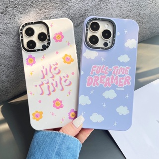 【เต็มเวลา】Casetify เคสโทรศัพท์มือถือ ซิลิโคนนิ่ม TPU กันกระแทก แฟชั่น สําหรับ iPhone 14 Pro 14ProMax 13 Pro 12 14 Plus 11 Pro Max XR X XS Max 7 8 Plus