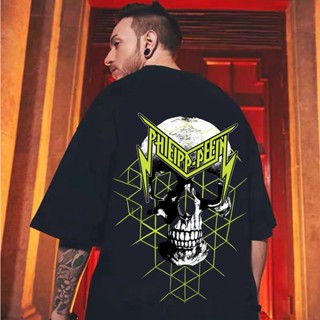 Philipp Plein Skull Customize Front And Back Printed Unisex Tshirt for men and for women_01