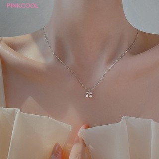 Pinkcool มินิมอล สร้อยคอมุกเทียม เชอร์รี่ จี้ไหปลาร้า โซ่โช้คเกอร์ สร้อยคอสําหรับผู้หญิง น่ารัก สร้อยคอละเอียด งานแต่งงาน แฟชั่น เครื่องประดับคอ ขายดี