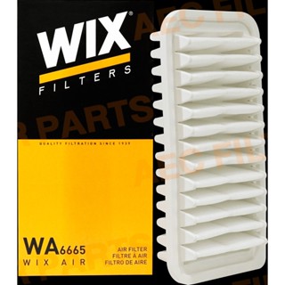 WIX  AIR FILTER P/N WA6665 กรองอากาศ ยาริส, วีออส 1.3/1.5 NCP42, 1780