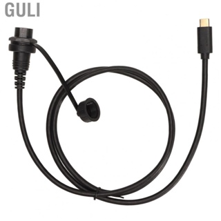 Guli Dashboard Panel Mount Cable  Both Sides Pairing Plug and Play Type C 4K Resolution Flush 3A for Car Trailer