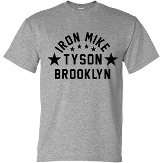 Iron Mike Tyson Brooklyn Boxing Gym Training Grey T-Shirt_03