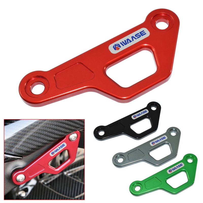 KAWASAKI รถมอเตอร์ไซด์สําหรับKawasaki Ninja ZX-6R ZX-636 ZX6R ZX636 2019 2020 2021 2022 CNCอลูมิเนียมกระเป๋าเดินทางHookด้านหลังผู้โดยสารHandbarตะขอ