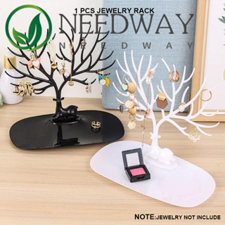 Needway ชั้นวางเครื่องประดับ สร้อยคอ รูปกวาง คุณภาพสูง