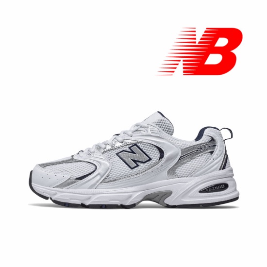 (SALE)New Balance 530 Series รองเท้าวิ่งน้ำหนักเบา/สีเงินสีขาว
