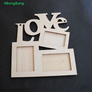 Abongbang ใหม่ กรอบรูป รูปหัวใจกลวง หวานแหวว DIY สําหรับตกแต่งบ้าน