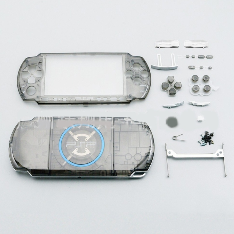 Kok Full Housing Shell Case Cover Button Kit Set เหมาะสําหรับ PSP3000 เกมคอนโซล
