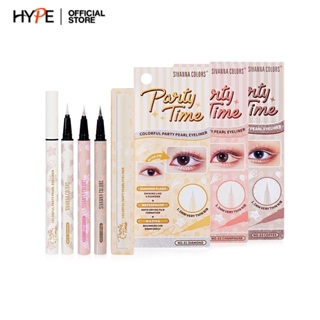 อายไลเนอร์ เขียนขอบตา Sivanna Colorful Party Pearl Eyeliner (HF938)