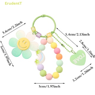 [ErudentT] พวงกุญแจ จี้ดอกทานตะวันน่ารัก สไตล์เกาหลี สําหรับผู้หญิง [ใหม่]