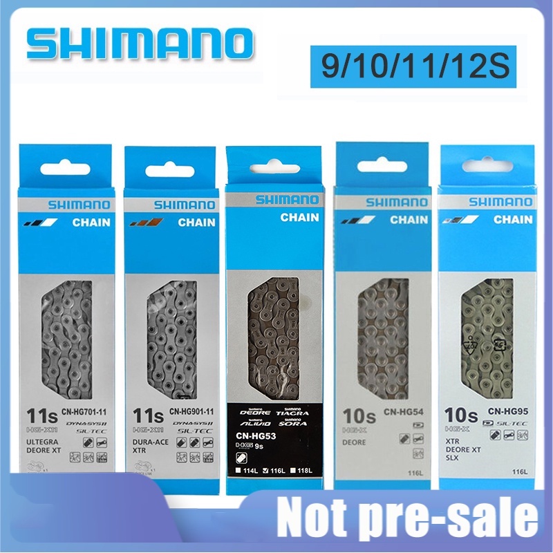 SHIMANO โซ่ MTB จักรยานเสือหมอบ 8/9/10/11 สปีดโซ่ Universal Chain IG51 /HG53 /HG73 /HG54 /HG95 /HG70