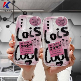 เคสโทรศัพท์ซิลิโคนสำหรับ VIVO Y22 Y22S Y35 Y12S Y12 Y20 Y15S Y15C Y91C Y21 2021 Y16 Y21A Y21T Y30 Y21S Y21E Y21G Y20S Y12i Y3S Y33T Y15A Y01 Y02 Y01A Y91 Y30i Y93 Y95 Y15 Y17 Y50 Y53S Y51 2020 Y51A Y10 Y33S Y1S ตัวอักษรการ์ตูนลายถุงลมใส