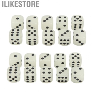 Ilikestore 20PCS Cubes Dice Luminous 6 Sided For Bar Party Board Game Set Supply