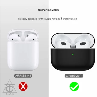 ยางซิลิโคนของเหลว Case for Apple Airpods 3 Gen รุ่นที่ 3 วัสดุที่เป็นมิตรกับสิ่งแวดล้อม เคส สำหรับ แอร์พอด