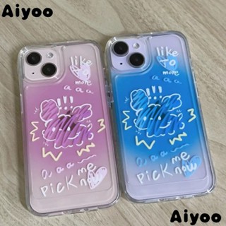 ✅เคสมือถือ แบบใส ลายการ์ตูนลูกสุนัข สีม่วง สําหรับ Apple 14 iPhone 13 Pro 12 11 iPhone V0UE