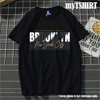 &lt;myTSHIRT&gt; BAJU BROOKLYN graphic tees T-SHIRT VIRAL PEREMPUAN LELAKI/KAIN COTTON/WOMEN MEN/OVERSIZE tee blouse wani_03