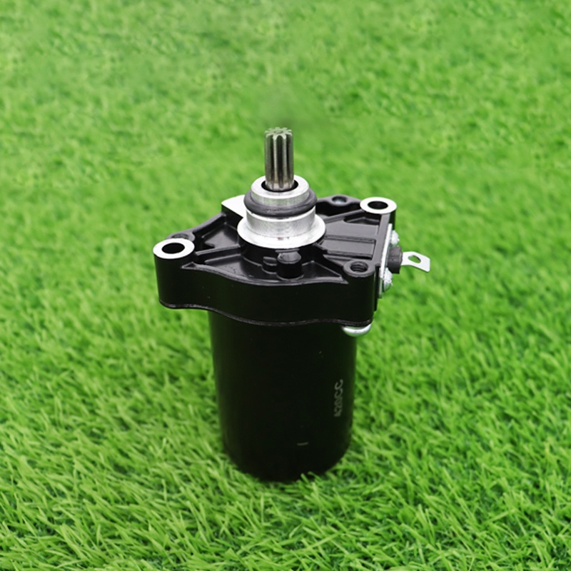 มอเตอร์สตาร์ท ไดสตาร์ทเดิม WAVE110-i 400CC/420CC ไดสตาร์ท เวฟ110i สีดำ ไดร์สตาร์ทแต่ง - รูปที่ 7