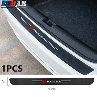 สติกเกอร์คาร์บอนไฟเบอร์ ป้องกันรอยขีดข่วน อุปกรณ์เสริม สําหรับ Honda civic 11th gen 10th HRV 2022 Jazz gk Stream City Mugen Fit Vezel Accord g10 BRV Auto Threshold Strips จํานวน 1 ชิ้น ต่อชุด