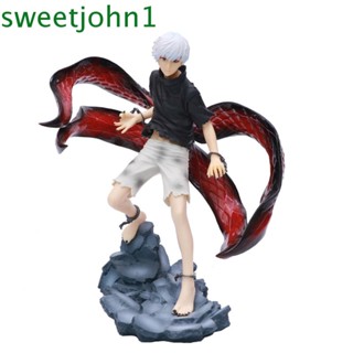 Sweetjohn โมเดลฟิกเกอร์ Tokyo Ghoul Anime Good Pvc Awakened Ken Kaneki Ken Kaneki 1/8 Scale 2 หัวของเล่นสะสมสําหรับเด็ก