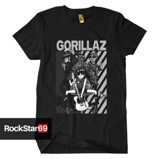 oversize T-shirt Kaos Band GORILLAZ ไซซ์ S - 7XL Kaos ขนาดใหญ่ สําหรับผู้ใหญ่ | เสื้อยืด พรีเมี่ยม S-5XL