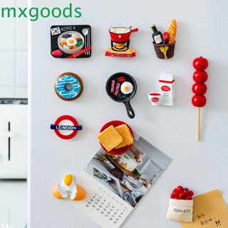 Mxgoods แม่เหล็กติดตู้เย็นลายการ์ตูนไข่ 3 D