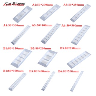 &lt;Cardflower&gt; แผ่นตะแกรงระบายอากาศ อลูมิเนียมอัลลอย 1 ชิ้น