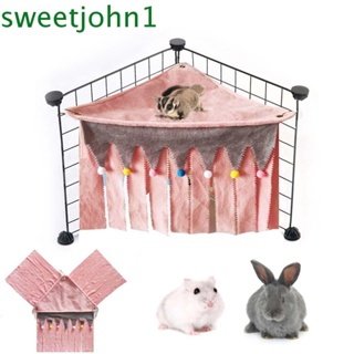 Sweetjohn เปลซ่อนหนูแฮมสเตอร์ หนูแฮมสเตอร์ เม่น แบบนิ่ม ทนทาน หลากสี