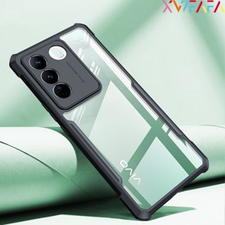 เคสโทรศัพท์มือถืออะคริลิคใส แบบแข็ง กันกระแทก สําหรับ Vivo V27 V27Pro V25 Pro V25E Y100 Y22 Y22S Y35 Y16 Y02 Y02S