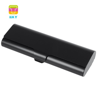 Slim Matte Hard Metal Spectacles Case Reading Glasses Eyeglasses Case Protection Case Black i2th