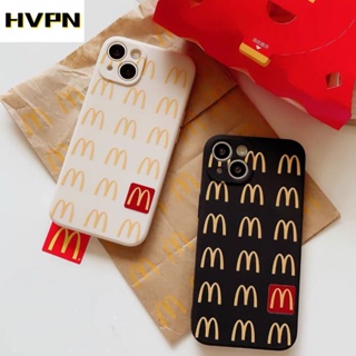 เคสโทรศัพท์มือถือ ซิลิโคนนุ่ม ลาย McDonalds สําหรับ Infinix Note 12 G96 12 2023 12 Pro Note 11 Smart 6 5 Hot 11S NFC Hot 11 Play 12 10 Play 9 Play Hot 10S 12 Pro Hot 20S