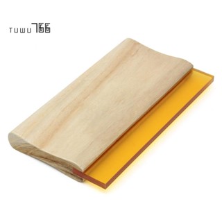 8 inch Silk Screen Printing Press Squeegee Single 70 Durometer Ink Scraper Tools