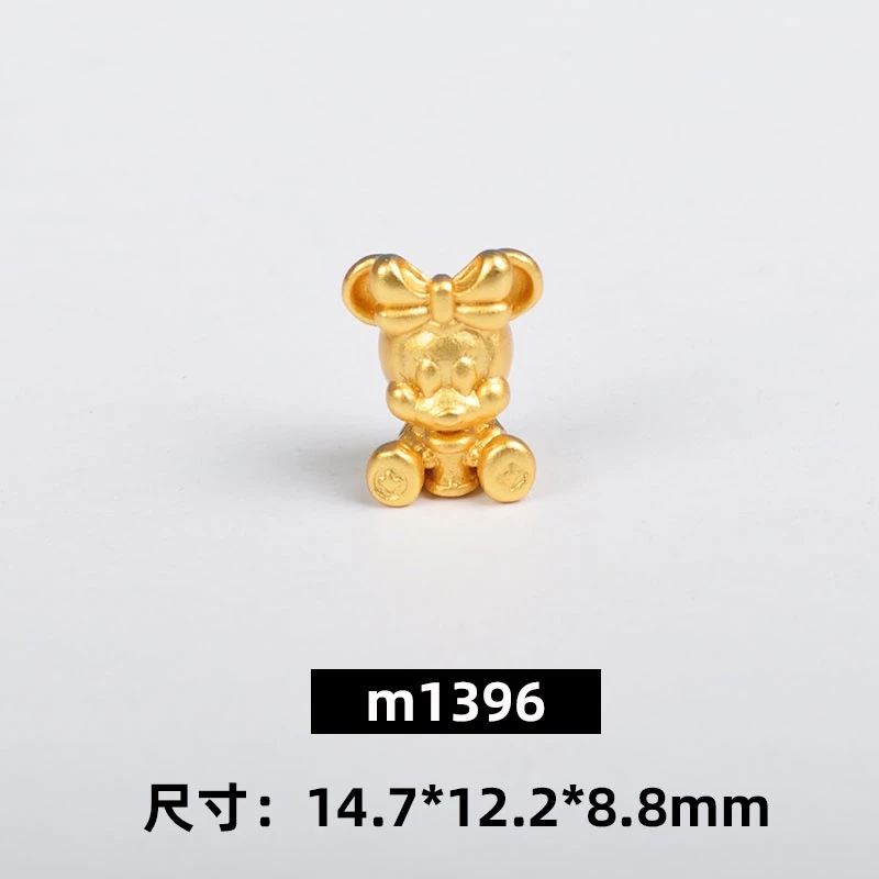 จี้ลูกปัด มิกกี้ มินนี่เมาส์ สีทอง ตกแต่งสร้อยข้อมือ DIY thumbnail 6