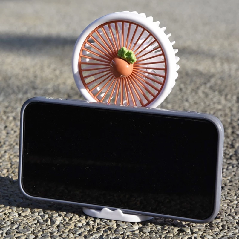 พัดลมมือถือ Mini USB Fan พัดลมพกพา ตั้งโต๊ะได้ thumbnail 9