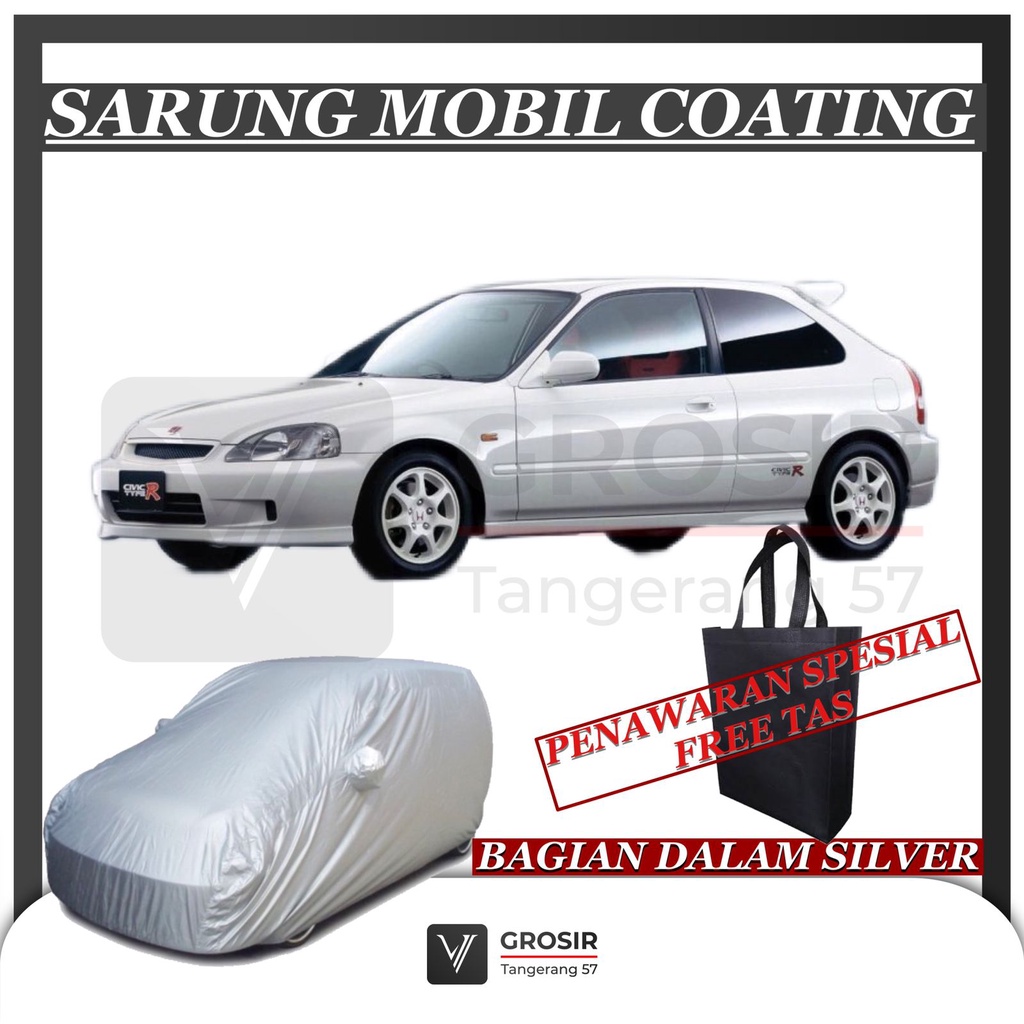 Civic type R Ek9 2000 ผ้าคลุมรถ COATING BODY COVER Civic type R Ek9