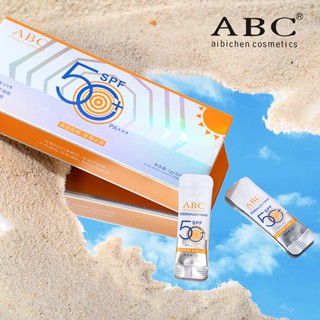 [30 แพ็ค] ABC UV ครีมกันแดด SPF50+ แบบพกพา กันน้ํา กันเหงื่อ ให้ความชุ่มชื้น ทนทาน 30 ชิ้น *1 กรัม