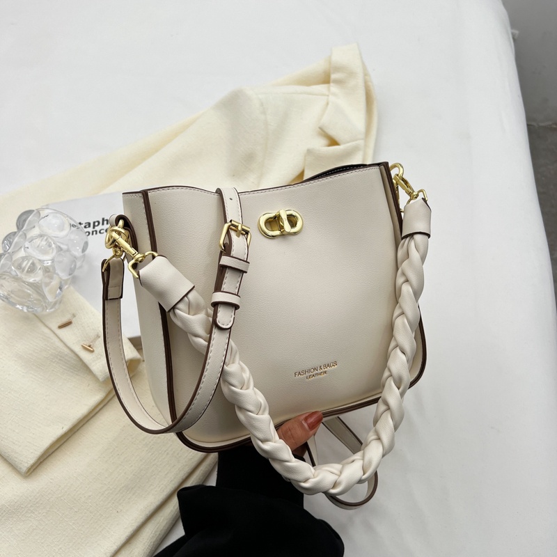 กระเป๋า Ziplock แบบฤดูใบไม้ผลิและฤดูร้อนของผู้หญิง,กระเป๋าสะพายสีทึบขนาดใหญ่