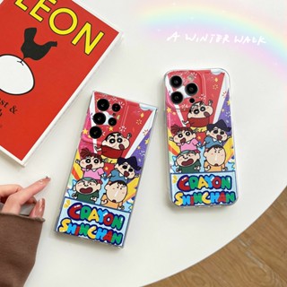 เคสโทรศัพท์มือถือแบบนิ่ม TPU ใส ลายการ์ตูนชินจัง อุลตร้าแมน สําหรับ OPPO Reno 8 5G A95 A94 A93 A74 4G A92 A72 A52 A53 A53 A33 A32 2020 A95 A94 A77 A57 A55 A53S 5G