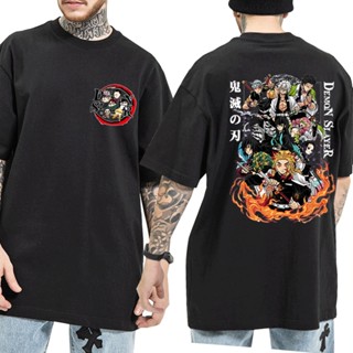 【Hot Sale T-shirt】 Oversize Exquisite Japanese Anime Demon Slayer Kimetsu No Yaiba Kawaii Tanjirou Kamado Bodybuild_03