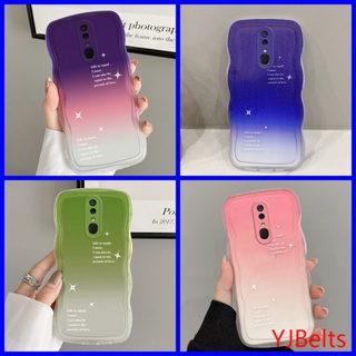 เคส Oppo F11 Pro เคส Oppo F11Pro เคส เคสโทรศัพท์มือถือ tpu แบบนิ่ม ไล่โทนสี เรียบง่าย สําหรับ JBDK