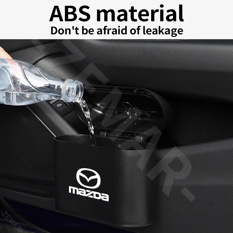 ถังขยะแขวนรถยนต์ อเนกประสงค์ ขนาดเล็ก สําหรับ Mazda 2 3 CX5 CX30 CX8 CX3 Mazda2 6 5 bl gh gp ราคา ถูกที่สุด ดีลบีเคเค แกลเลอรีภาพที่ 7