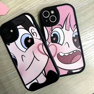 เคส OPPO Reno 8T 8 7Z 8Z 4F 7 6 5 4 4G 5G A38 A98 A78 A16 A74 A54 A95 A15 A15S A57 A76 A96 A77 5G A93 A55 A16S A53 A33 A5 A9 2020 A52 A72 A92 A31 A1K A7 A77S A3S A83 A5S A12 A11K F9 F11 Cute Cartoon Couple Funny Love Boy Girl Eyes Soft Phone Case XPN 45