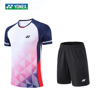 ใหม่ล่าสุด Yonex เสื้อแบดมินตัน ไมโครไฟเบอร์ 100% ทนทาน สําหรับผู้ชาย และผู้หญิง 2023