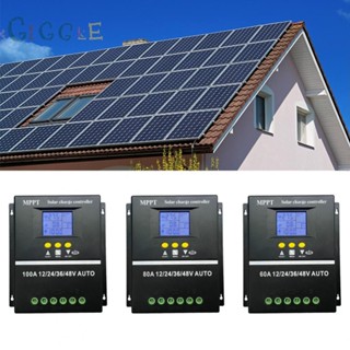 ⭐ Hot Sale ⭐60A/80A/100A 12V-48V MPPT Solar Charge Controller PV Charger Controller