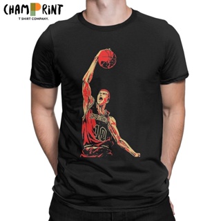 S-5XL MenS Slam Dunk Retro Vintage T Shirt Basketball Sports Anime Pure Cotton Clothing Funny S_08