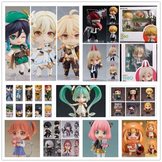 โมเดลฟิกเกอร์ All The Nendoroid Genshin Impact Chainsaw Man Spy X Family Bizarre Adventure Face ของเล่นสําหรับเด็ก