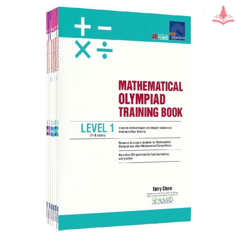 หนังสือเรียนคณิตศาสตร์โอลิมปิกสำหรับเด็กและสมุดงาน — Singapore Primary School Students Children's Math Textbook Workbooks Exercise Book “SAP Mathematical Olympiad Training Book Level 1/2/3/4/5/6”