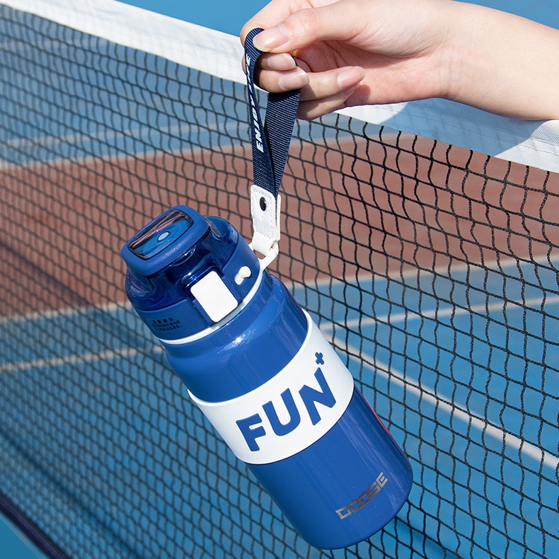 DODGE กระติกน้ำเก็บความเย็น กระติกน้ำเก็บอุณหภูมิ กระบอกน้ำเก็บความเย็น (สแตนเลส 316 พร้อมสายสะพาย) 600ml/800ml - รูปที่ 4