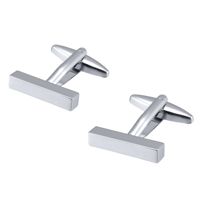 Cuboid Cufflinks Elegant Metal Square Cufflinks Cufflinks ที่กําหนดเอง